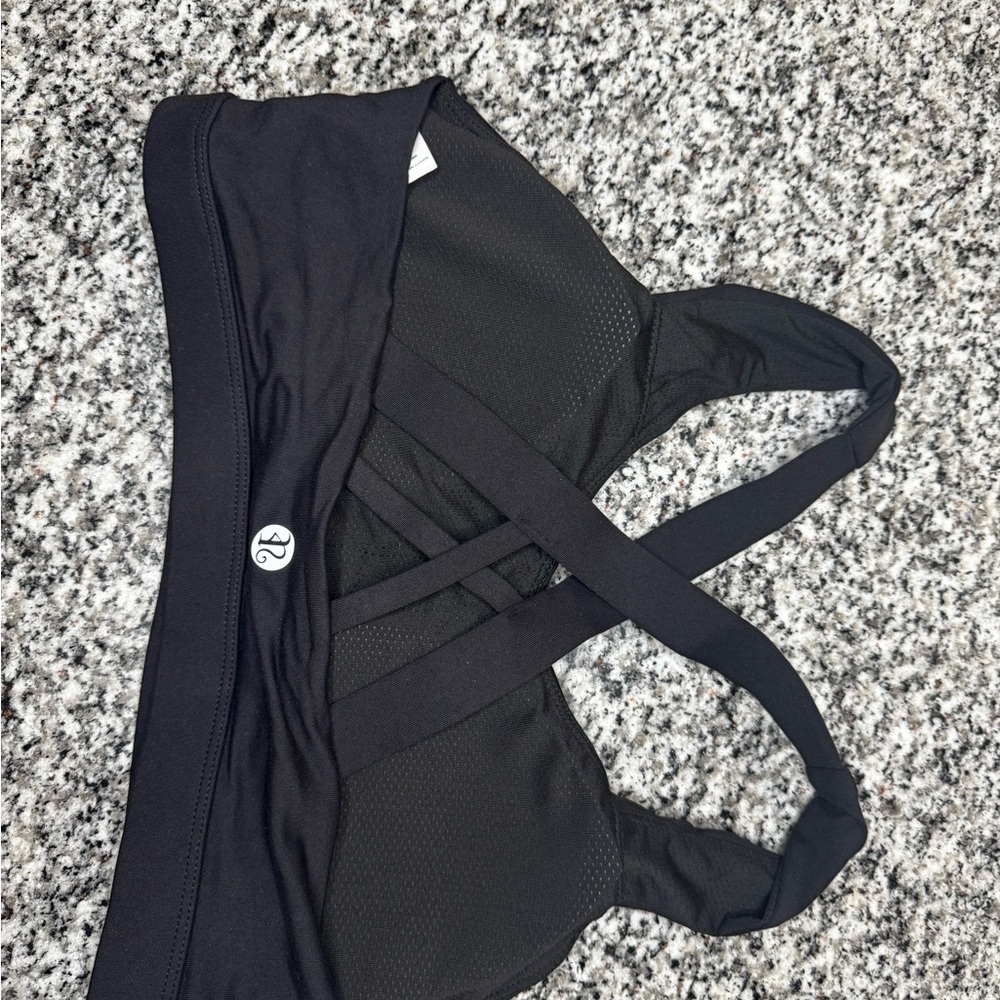 Black Sports Bra